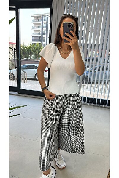 caddstore Tricotaje albe cu mânecă spaniolă