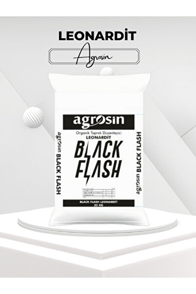 Agrosin Black Flash Leonardit Organik Toprak Düzenleyici Granül 25 kg