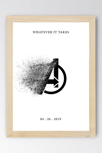 Saturn Avengers Framed Painting - Avengers Marvel Poster Painting