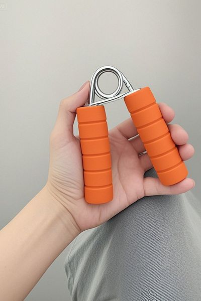 Jet Hand Spring with Sponge Handle 1 Pc Hand Wrist Finger Shoulder Strengthener Hand Spring Muscle Builder