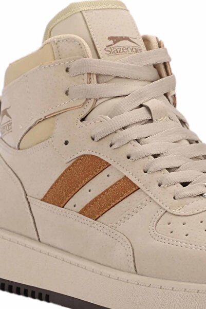 Slazenger Daphne HI Kadın Günlük Spor Ayakkabı SA23LK006-101Bej-Kahve