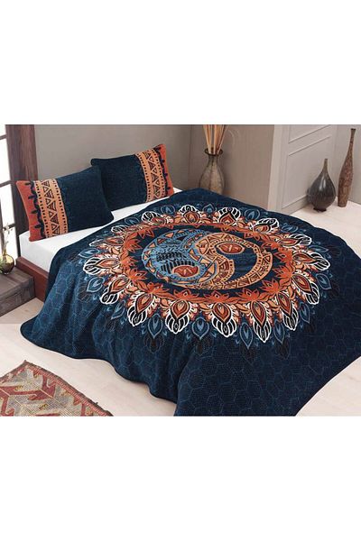 Merinos MERINO RELAX PĂTĂ SET CUVERTURĂ DE PAT 3 BUCĂȚI CUPLU