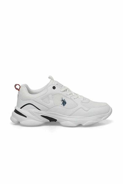 U.S. Polo Assn. يو اس بولو اسن. حذاء رياضي كاجوال للنساء من بوب 101503744 أبيض