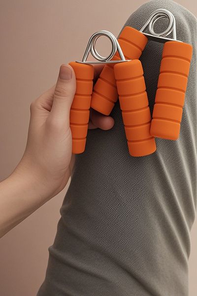 Jet Muscle Builder Hand Spring: 2Pcs (Hand Wrist Finger Shoulder Strengthener)