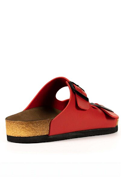 Slazenger Lens Kadın Terlik Ayakkabı Sa10sk012-600kırmızı