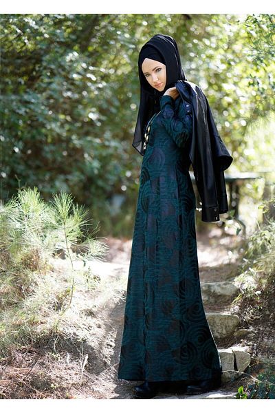 TRENDTESETTÜR T 377 Samsara Print Dress