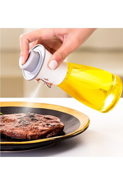 Store 220 ml Multi-Purpose Sprayed Glass Bottle Vinegar Oil Pot