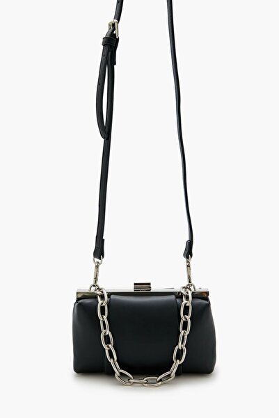 Forever 21 Suni Deri Clutch Çanta