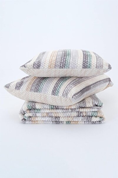 Merinos MERİNOS RELAX BATTANİYE YATAK ÖRTÜSÜ SETİ 3 PARÇA  ÇİFT KİŞİLİK