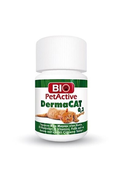 BİO ACTİVE Bio Pet Active Biopetactive Çiğneme Tableti Dermacat 0,3 (Yucca, B...