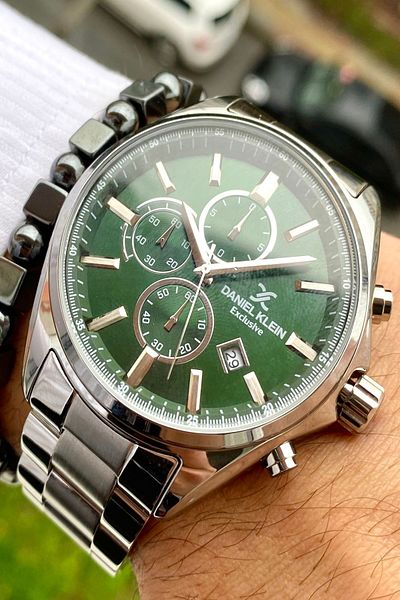 Daniel Klein New Season Stainless Steel Cord Men's Wristwatch 3 ATM Waterproof + Bracelet Gift