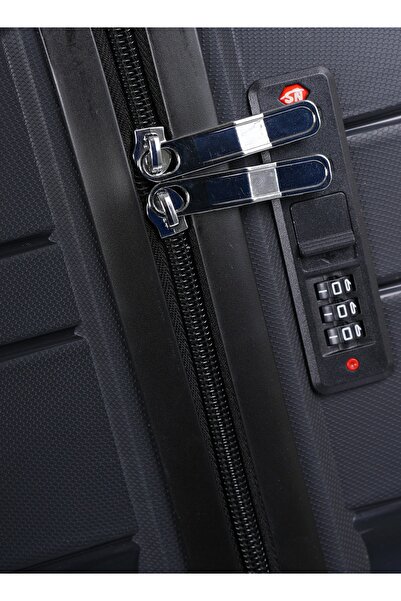 Mnuk Viajero Check-in Luggage | Hardside Trolley | 24 Black