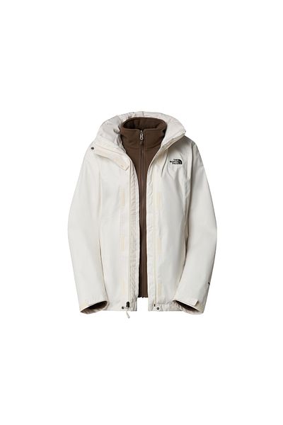 THE NORTH FACE W Evolve Ii White Triclimate Women's Outdoor Coat - Double Sided