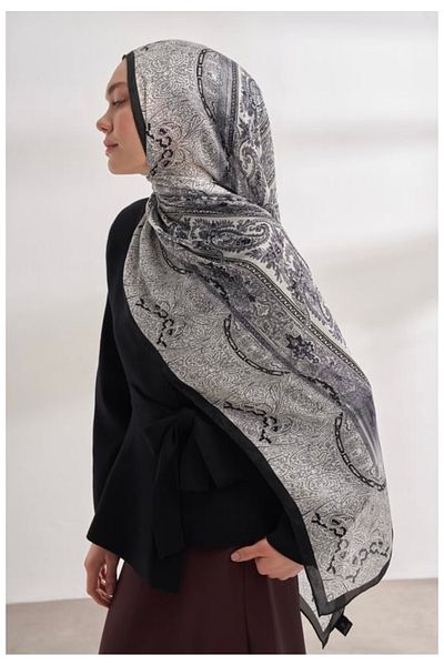 ARMANDA Imported Voile Silk Shawl