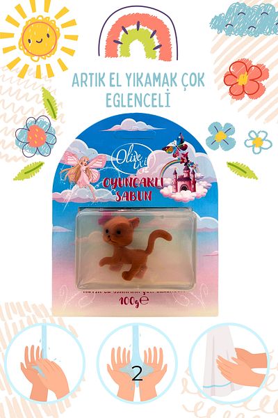 olive ixir Soap with Toys