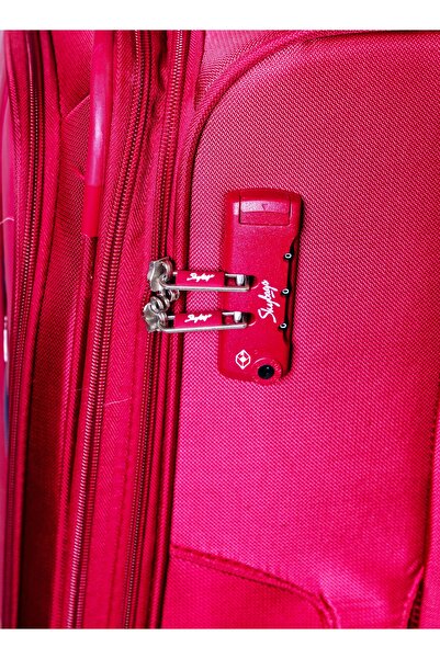 Skybags Airway Pro Expandable Luggage, TSA Lock, 28 Inch, Blue