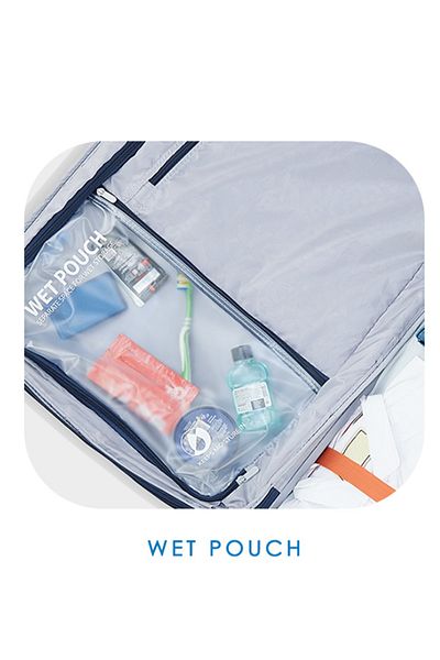 Skybags Airway Pro Set of 3 Luggage, Expandable, TSA Lock, 20/24/28 Blue