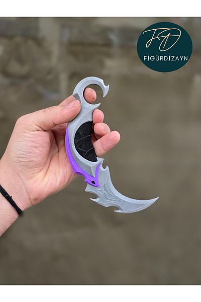 FigürDizayn Purple Karambi - Valorant Lighter