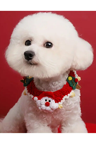 caterpie Kedi Köpek Tasma Boyunluk / Noel Baba Tasma Küçük Irk Köpek Boyunluk Tasma Aksesuar
