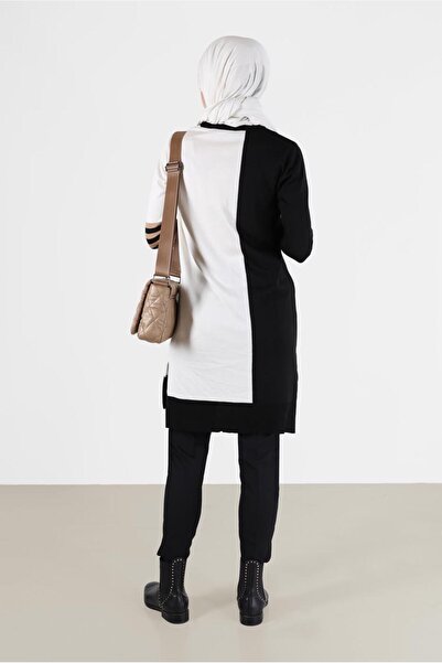 Alvina ΠΛΕΚΤΟ ΤΟΥΝΙΚΟ 3 ΧΡΩΜΑΤΩΝ ΜΕ ΛΕΠΤΟΜΕΡΗ ΡΙΓΕΣ 42106