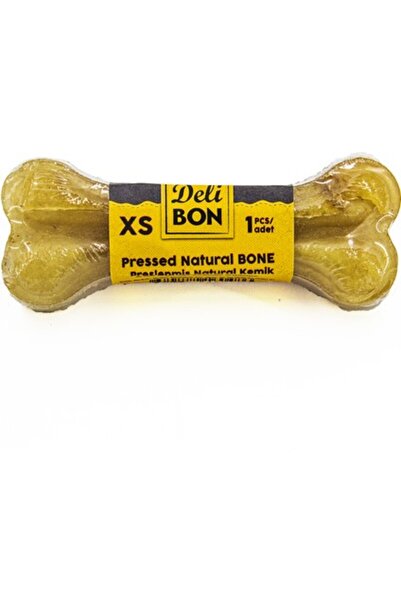 Genel Markalar Delibon Deri Pres Kemik 7cm Xs Boy 1li Vakum Beyaz 7cmx1ad.