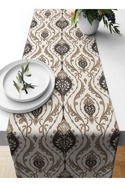Bertille Home Ramadan Series 140x40 Cm Digital Printed Runner (Ramadan)
