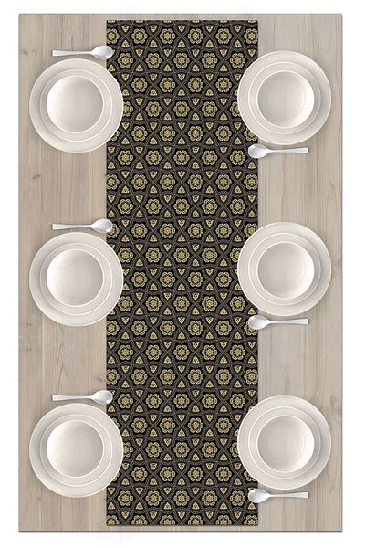 Bertille Home Ramadan Series 140x40 Cm Digital Printed Runner (Ramadan)