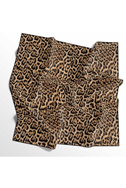 İpekal وشاح قطني ناعم بنقشة الفهد - 04481