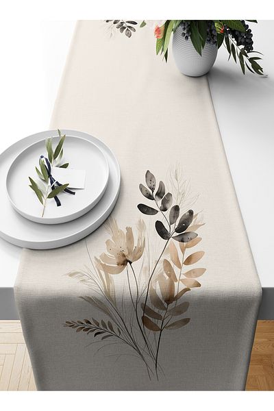 Bertille Home Ramadan Series 140x40 Cm Digital Printed Runner (Ramadan)