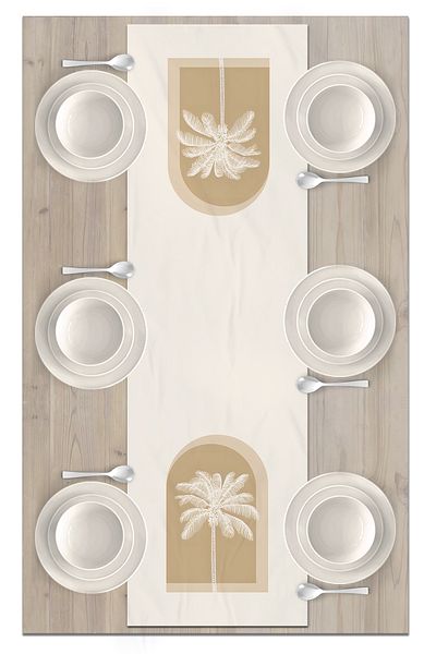 Bertille Home Ramadan Series 140x40 Cm Digital Printed Runner (Ramadan)