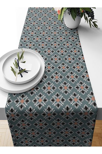Bertille Home Seria Ramadan 140x40 cm Runner imprimat digital (din Rama)