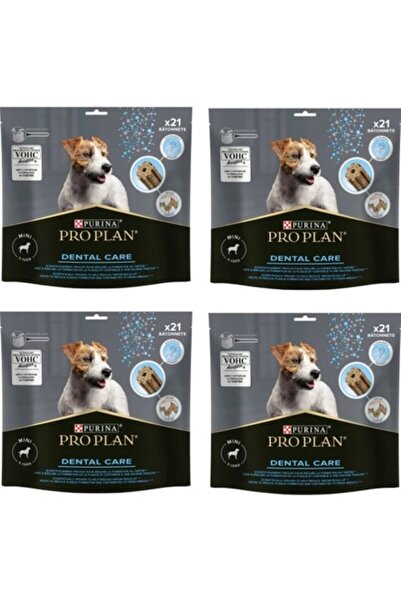 Pro Plan Dental Care Küçük Irk Köpek Ödülü 21 Li 345 Gr. X 4 Paket