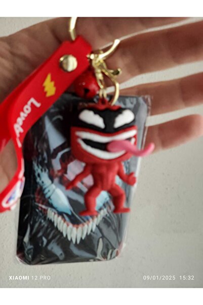 oyuncakçı savaş & europe shop Venom spiderman kartlık anahtarlık okul hediyel...
