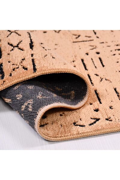 Crea Halı Vena Koleksiyonu Natural Lateks Jakarlı Antialerjik Dokuma Özel Ölç...