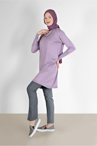 Alvina BASIC KNITWEAR TUNIC 42102