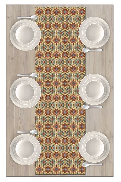 Bertille Home Ramadan Series 140x40 Cm Digital Printed Runner (Ramadan)