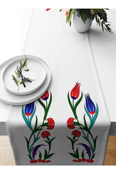 Bertille Home Σειρά Ramadan 140x40 cm Digital Printed Runner (από τη Ραμαζάνι)