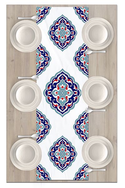 Bertille Home Σειρά Ramadan 140x40 cm Digital Printed Runner (από τη Ραμαζάνι)