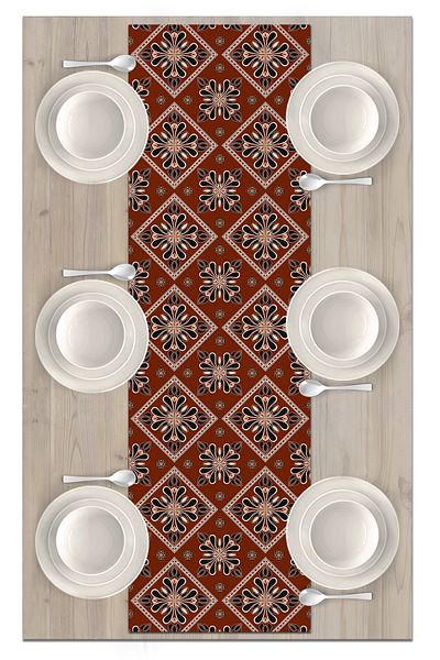 Bertille Home Ramadan Series 140x40 Cm Digital Printed Runner (Ramadan)