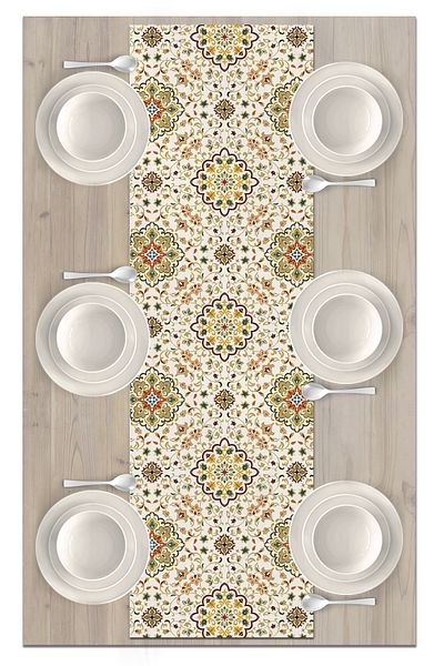 Bertille Home Ramadan Series 140x40 Cm Digital Printed Runner (Ramadan)