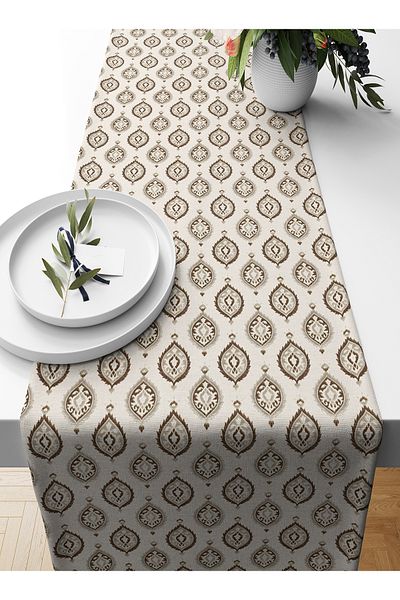 Bertille Home Ramadan Series 140x40 Cm Digital Printed Runner (Ramadan)