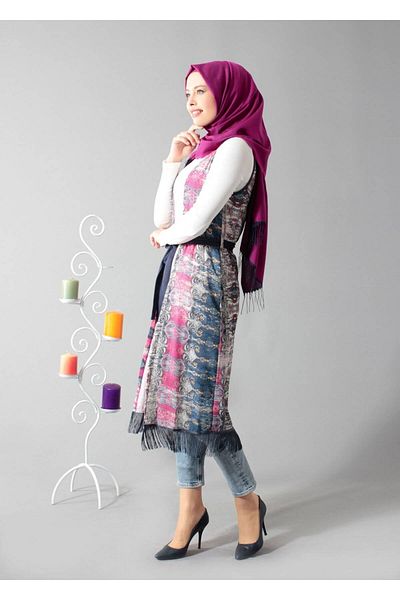 TRENDTESETTÜR Women's Fuchsia 4054 Tunic