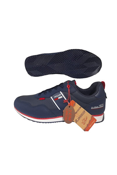 Jagulep Чоловічі сині нековзні ортопедичні повсякденні кросівки