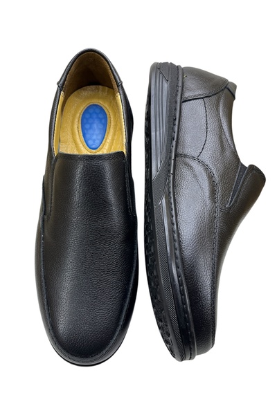 RubinLeather Genuine leather Orthopedic Heeled Gel Men's Winter Shoes