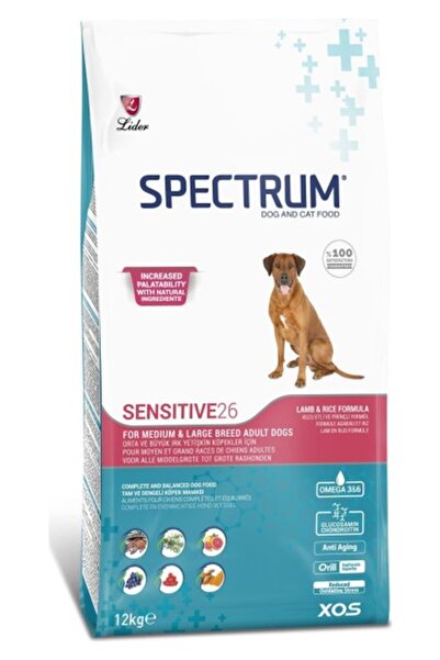 Spectrum Sensitive 26 Kuzulu Yetişkin Köpek Maması 12kg
