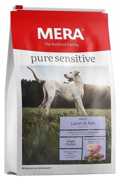 Mera Pure Sensitive Kuzulu Yetişkin Köpek Maması 12,5 kg