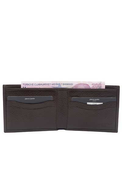 Pierre Cardin Brown Floater Leather Men's Wallet 2368A42