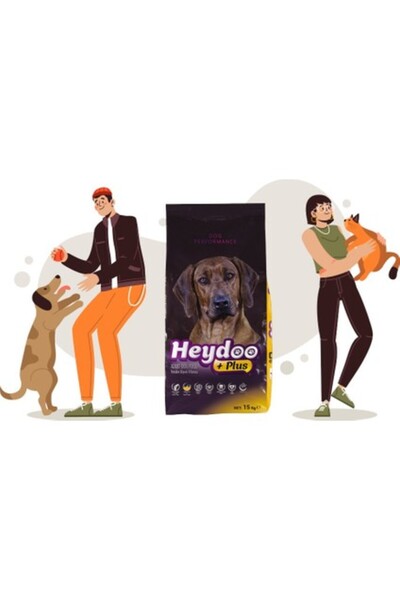 Orqinel Heydoo Plus Yetişkin Köpek Maması 15 kg