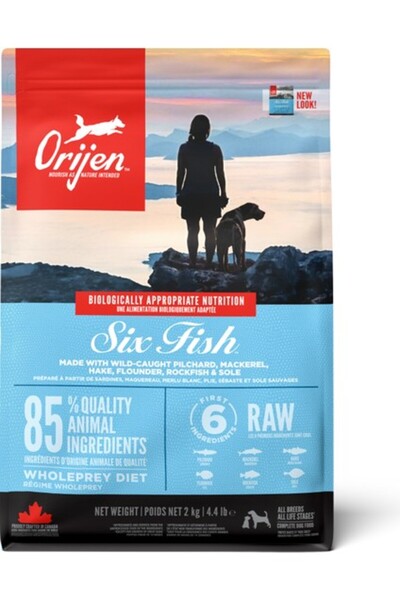 Orijen Six Fish Tahılsız 6 Balıklı Yetişkin Köpek Maması 2 Kg