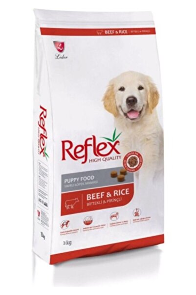 Reflex Biftekli & Pirinçli Yavru Köpek Maması 3 Kg